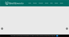 Desktop Screenshot of hotelrovereto.it
